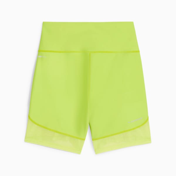 Short de course 6" RUN ULTRAFORM Femme, Lime Pow, extralarge